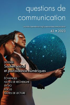 Couverture de questions de communication 43: Soutien social et pair-aidance numériques