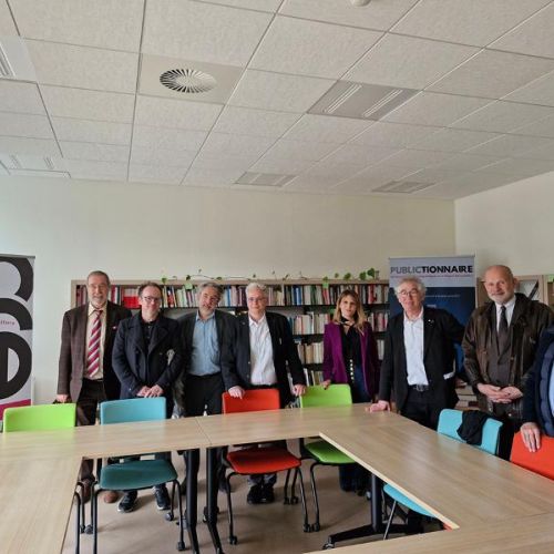 photo de l'Inauguration du bâtiment Sciences humaines au Saulcy