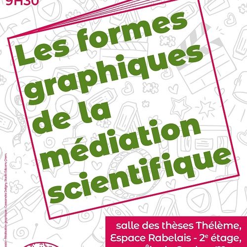 affiche de Les formes graphiques de la médiation scientifique