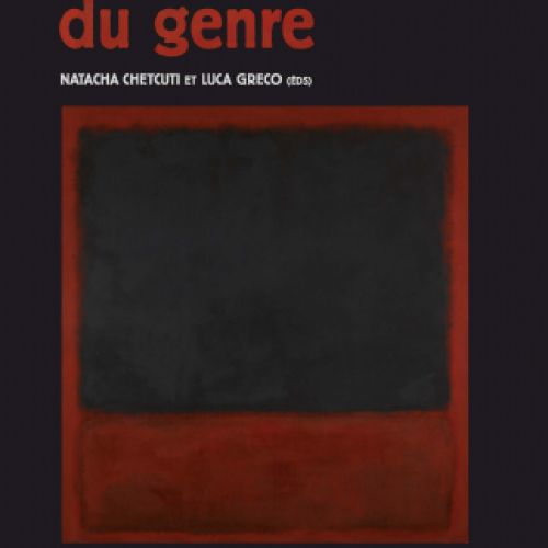 La couverture est tout noir avec un encadrement de photographie Polaroïd en rouge foncé. Le titre est rouge foncé également