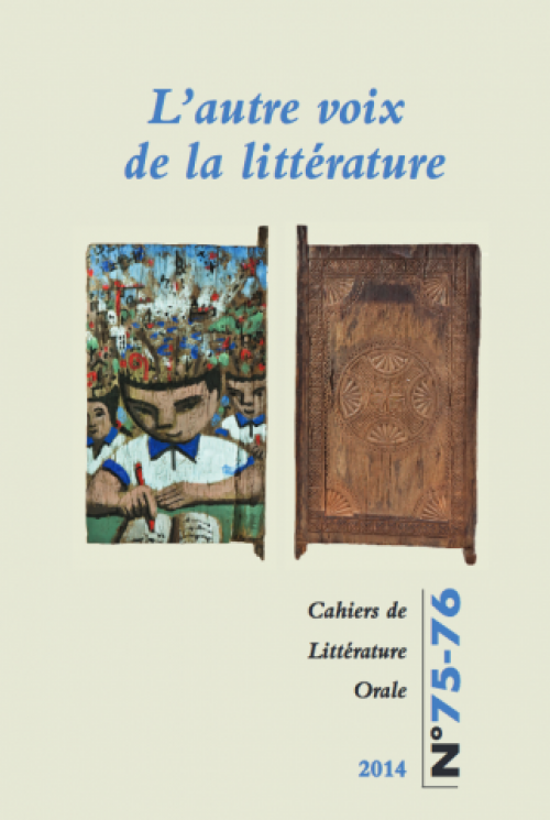 couverture : L'autre voix de la littérature