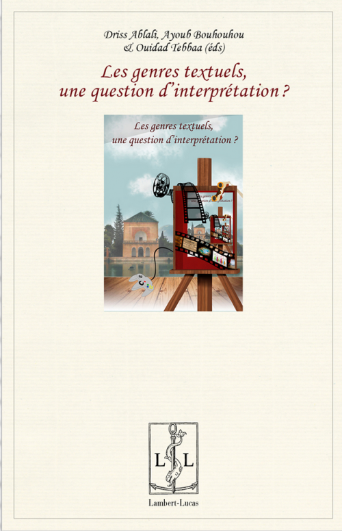 couverture : Les genres textuels, une question d’interprétation ? 