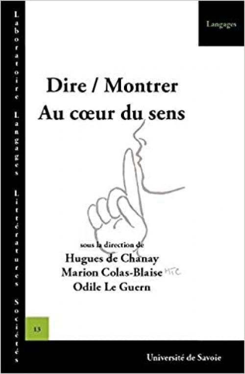 Couverture blanche-titre noir