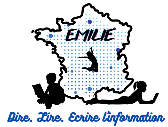 visuel logo Emilie : Education aux Médias et à l’Information et Littératies Informationnelles Enfantines