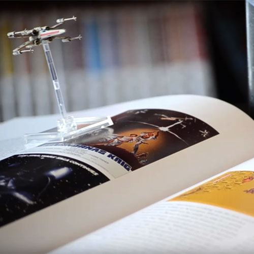 Visuel sur un livre de Star wars